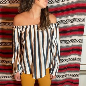 Off the shoulders top!
